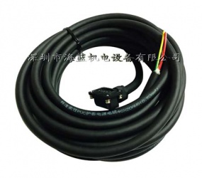 三菱電機(jī)電源線MR-PWS1CBL5M-A1-L，三菱MR-JE，MR-J4,MR-J3系列電機(jī)專用